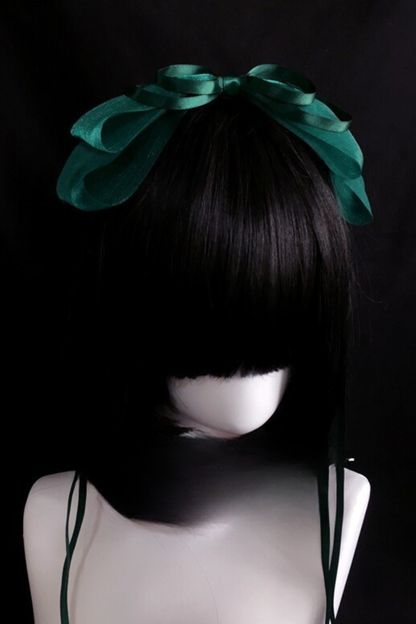 ゴシックリボンレースヘッドバンド