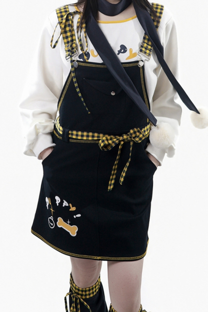 パピーフリーススウェット+フードパーカー+パンツ+スカート+レッグカバー