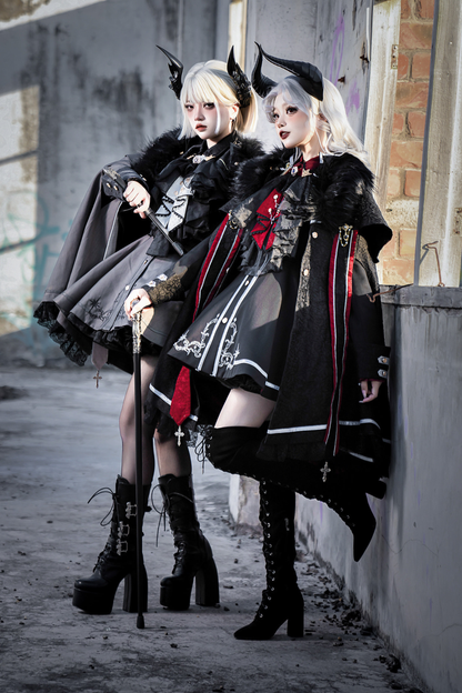 Fantasy Prince Army Coat + Cape + Shirt