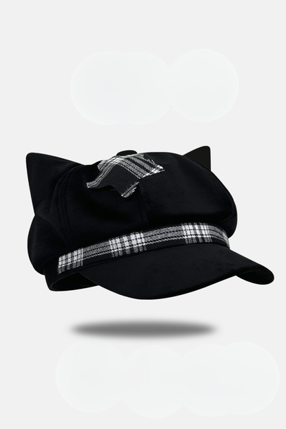 猫耳サブカルチェックハット