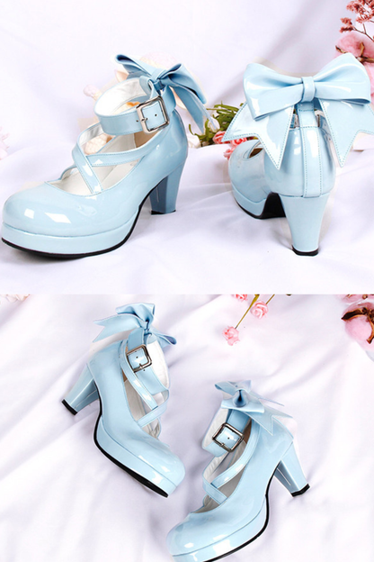 Magical Girl Lolita Ribbon Shoes