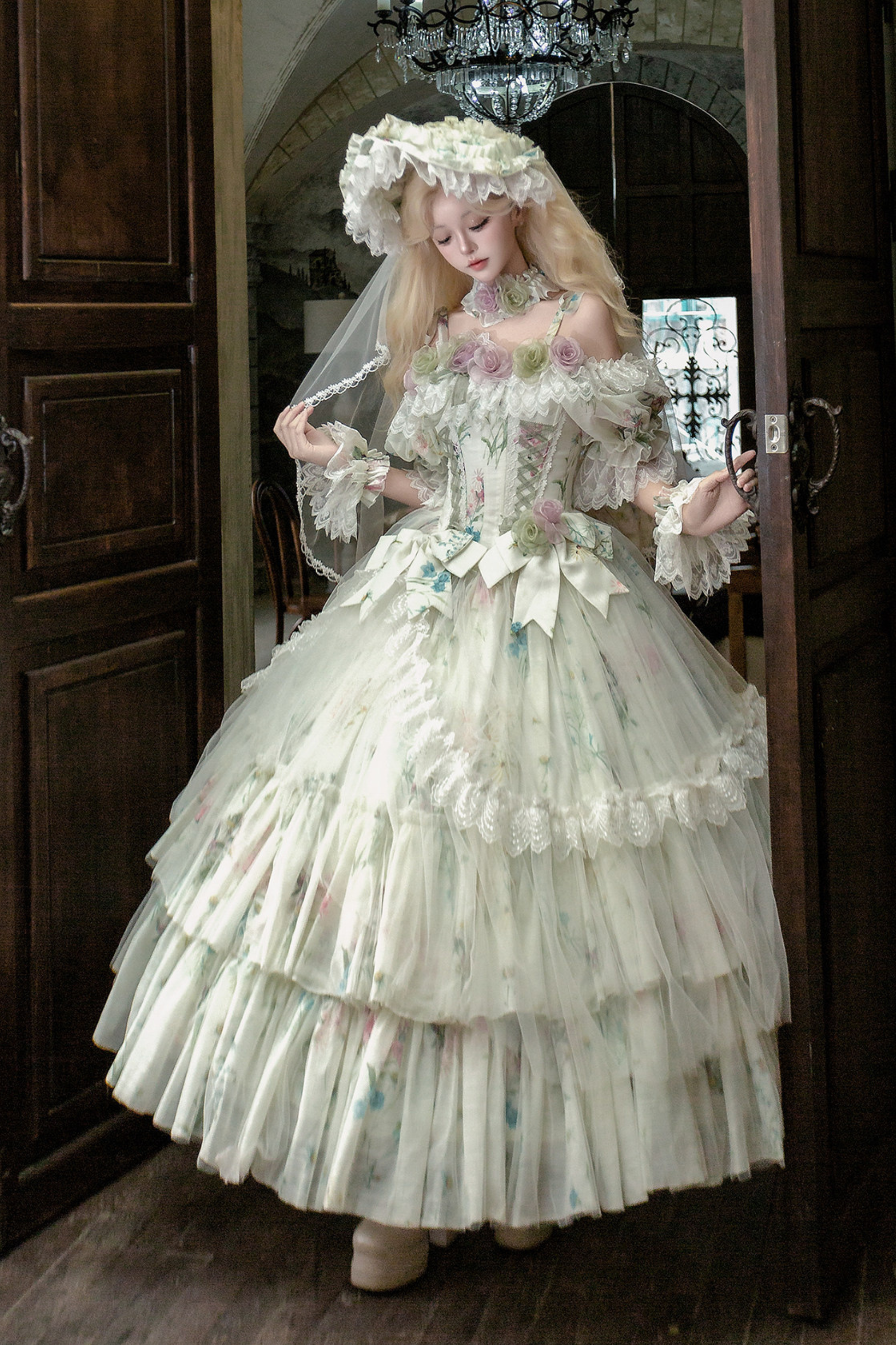 Pre-Order] Flower Fairy Bridal Lolita Dress – Belchic