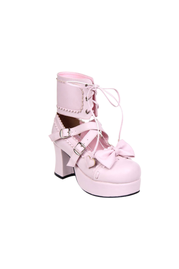Lace-Up Lolita Shoes