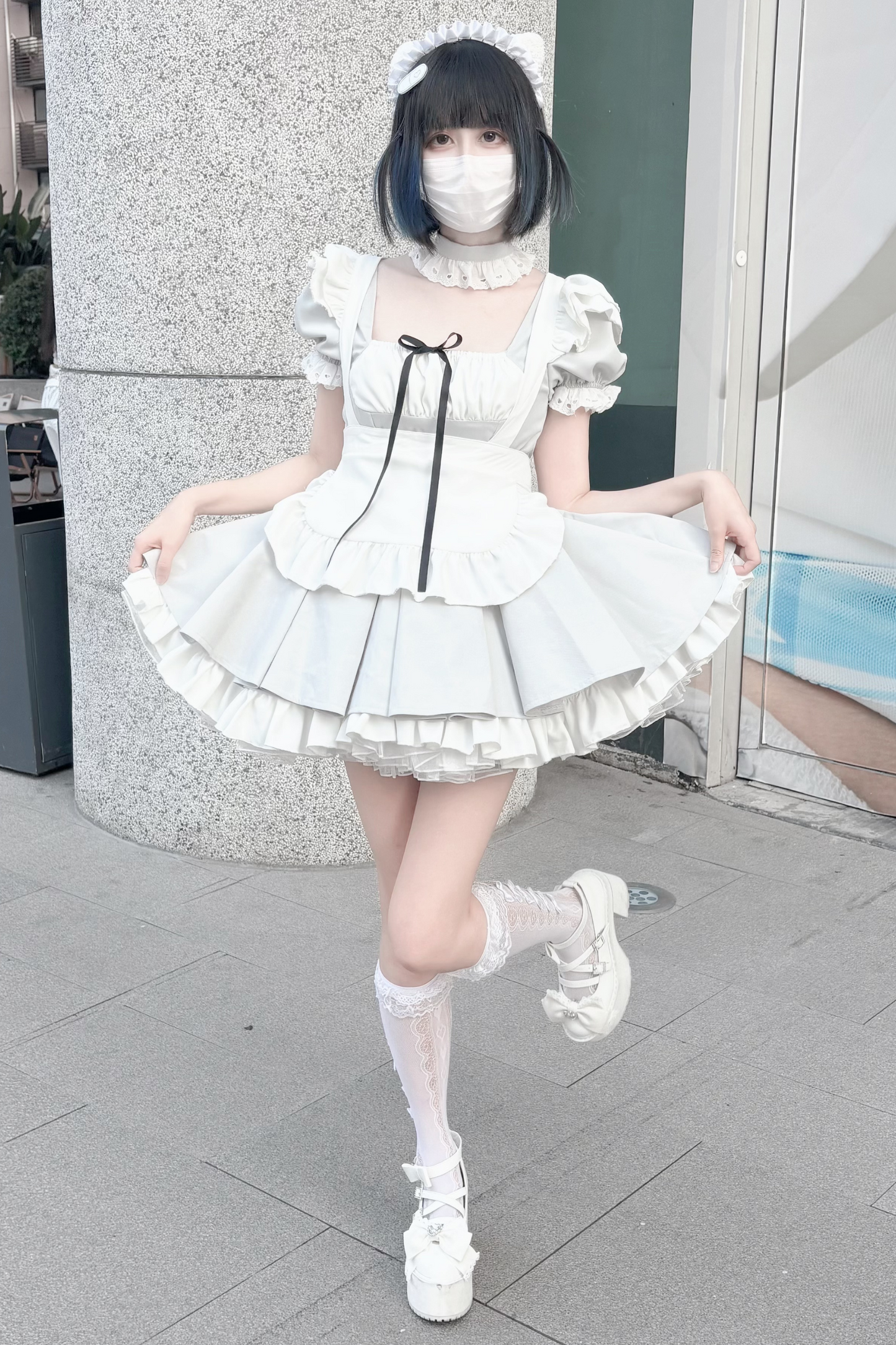 Sweet Ribbon Maid Skirt + Apron