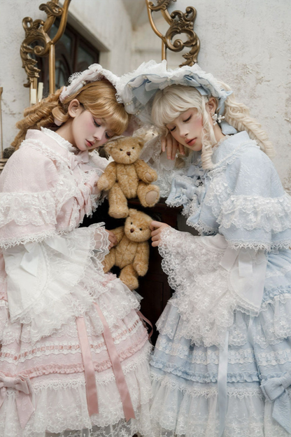 Nice Heartbeat Lolita Dress + Cape + Hat