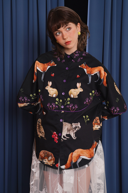 Animal Vintage Art Shirt