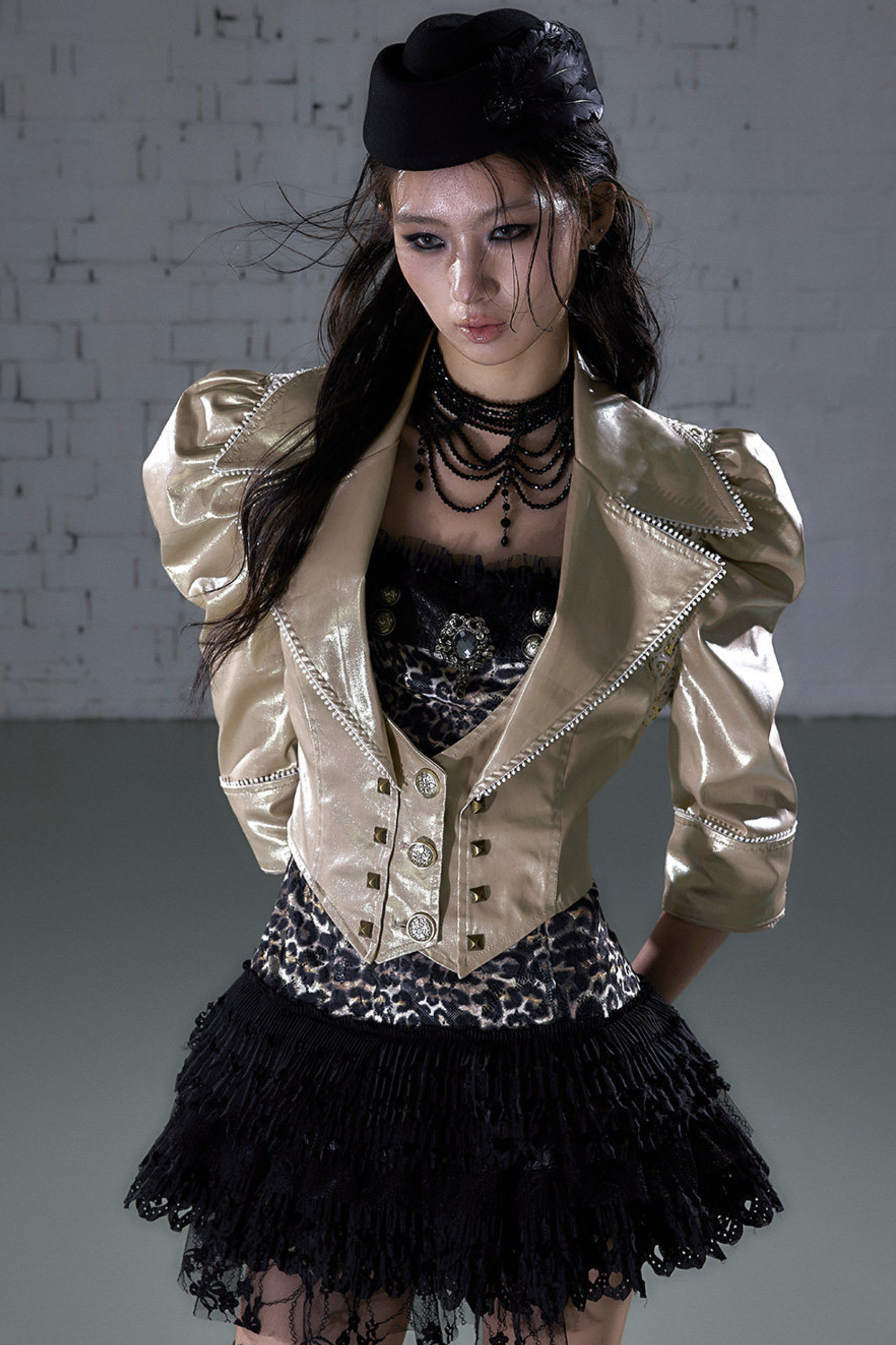 Punk-Night-Lederjacke