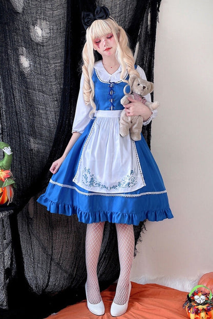 Scary Doll Halloween Cosplay Dress