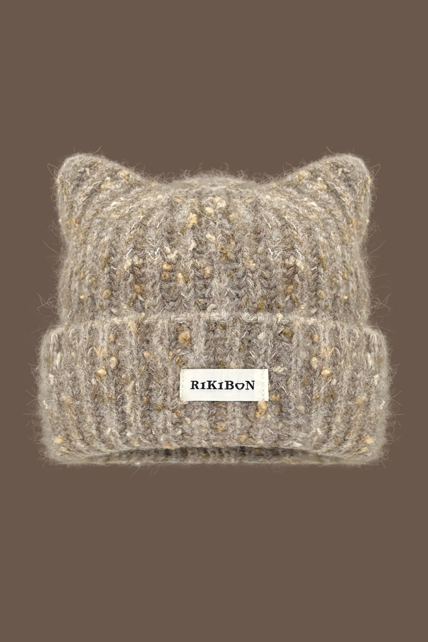 Y2K猫耳ニット帽