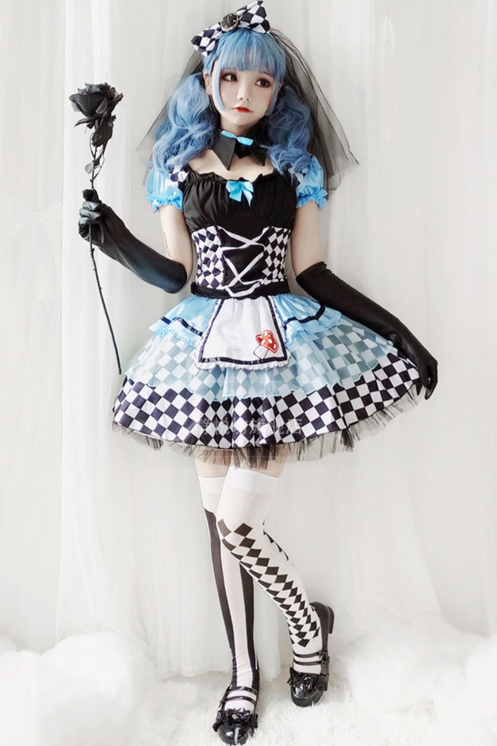 Alice Lolita Cosplay Costume Set