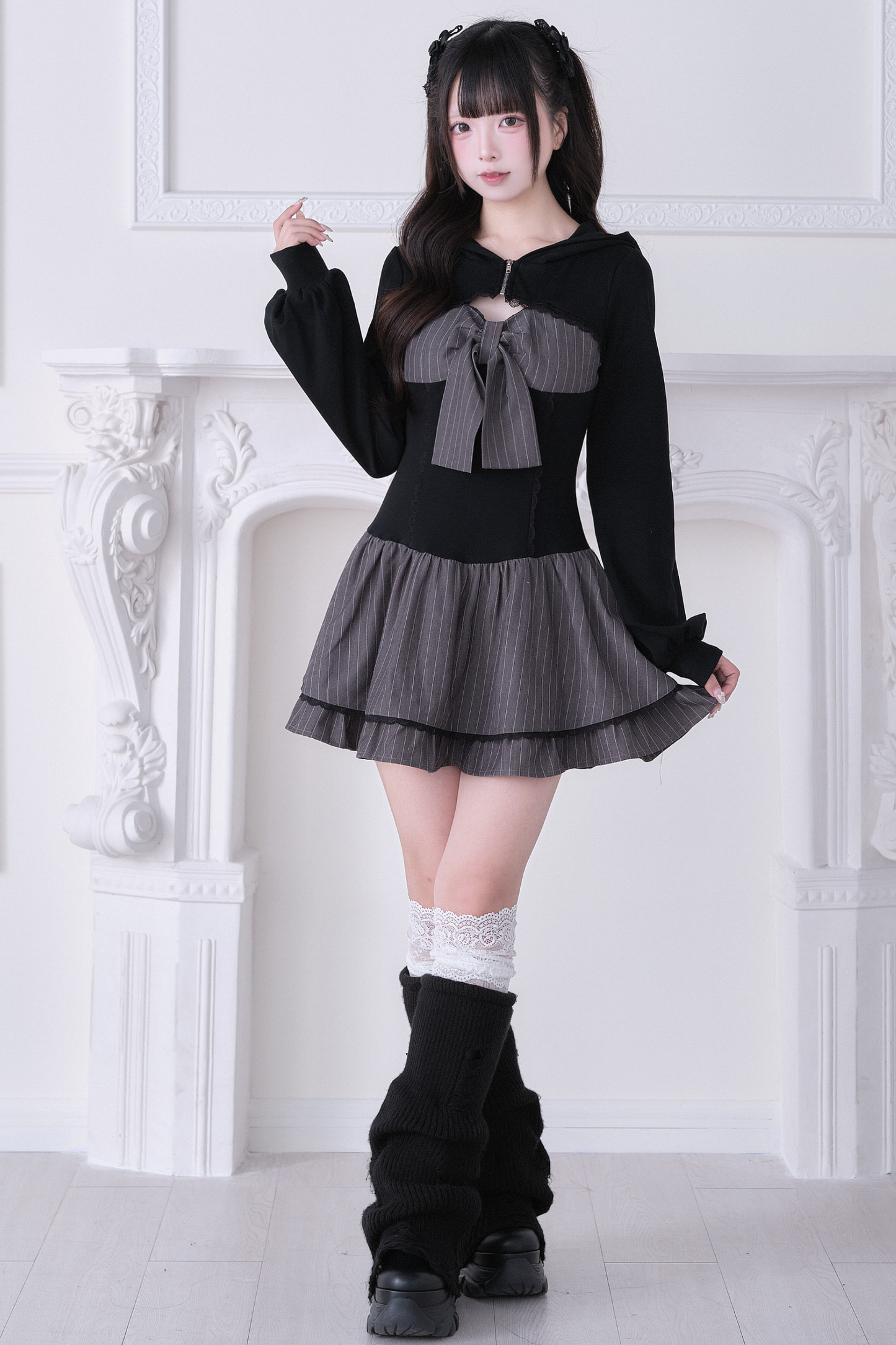 Dark Sweet Ribbon Dress