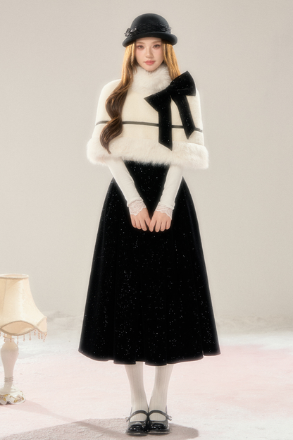 フレンチハイエンドマント +フレアスカート