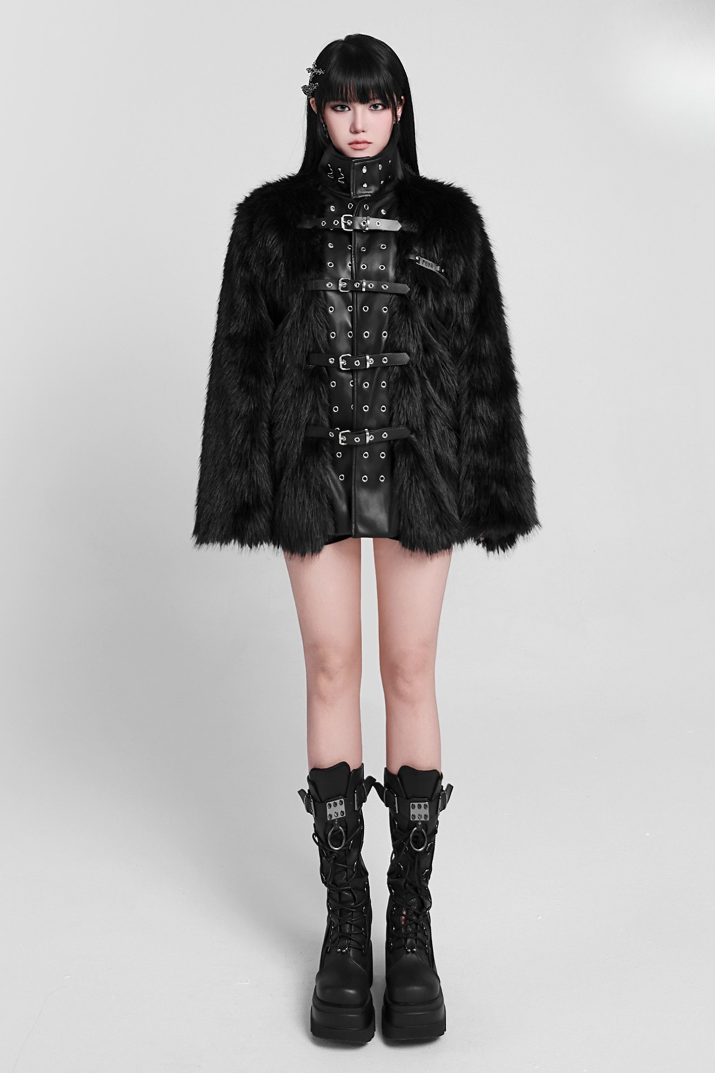 ゴシックパンクフォーファーコート