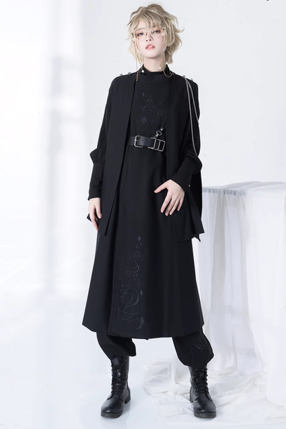 レトロ皇子ハンサムロングショール