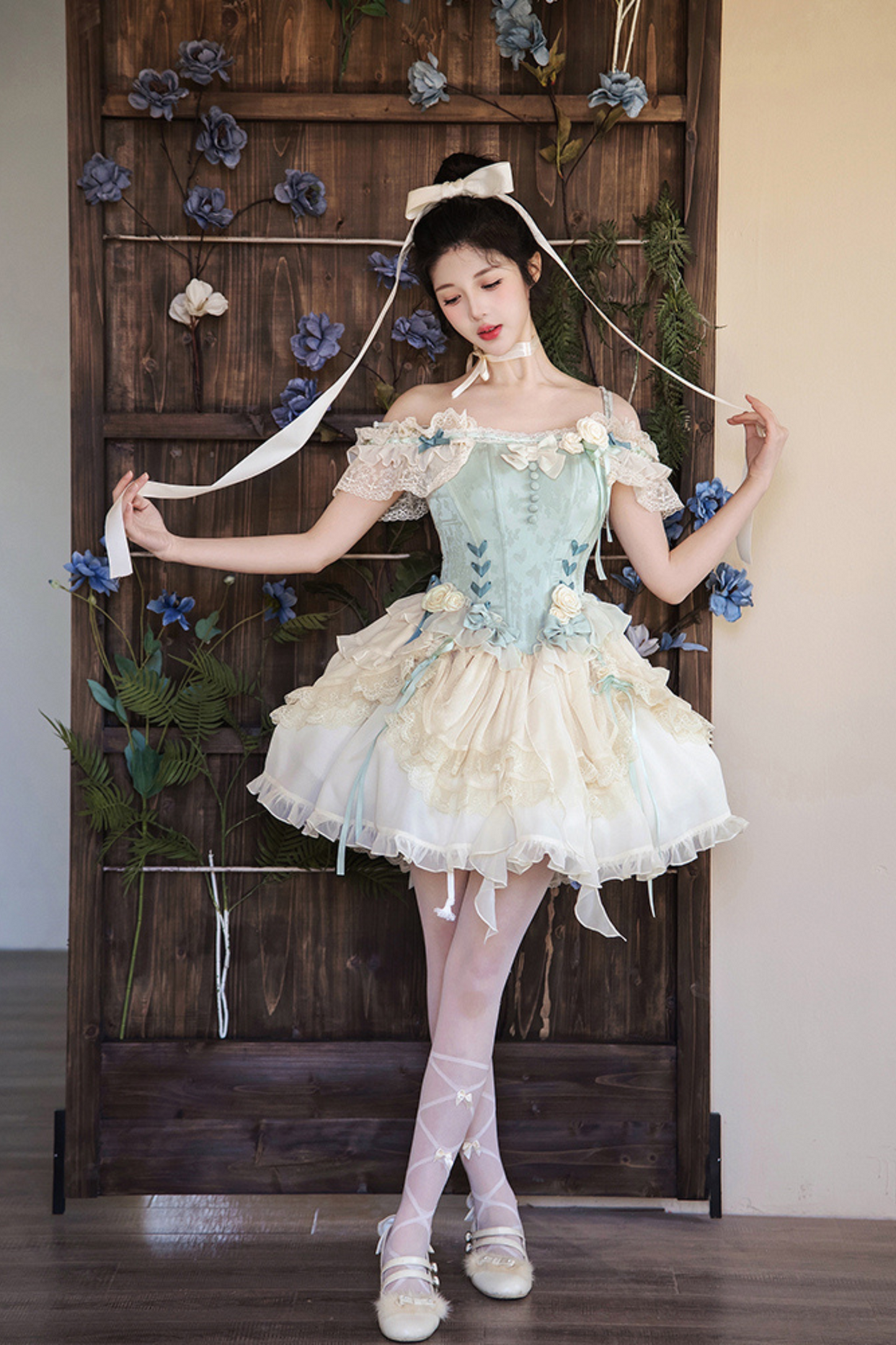 Light Green Fairy Ballet Style Lolita Dress