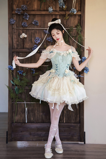 Light Green Fairy Ballet Style Lolita Dress
