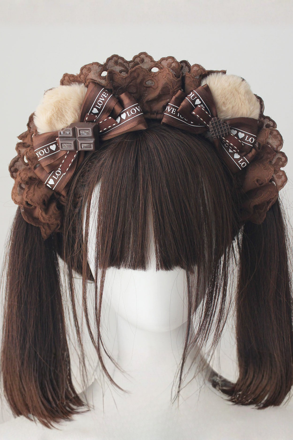 チョコレートベアイヤーカチューシャ