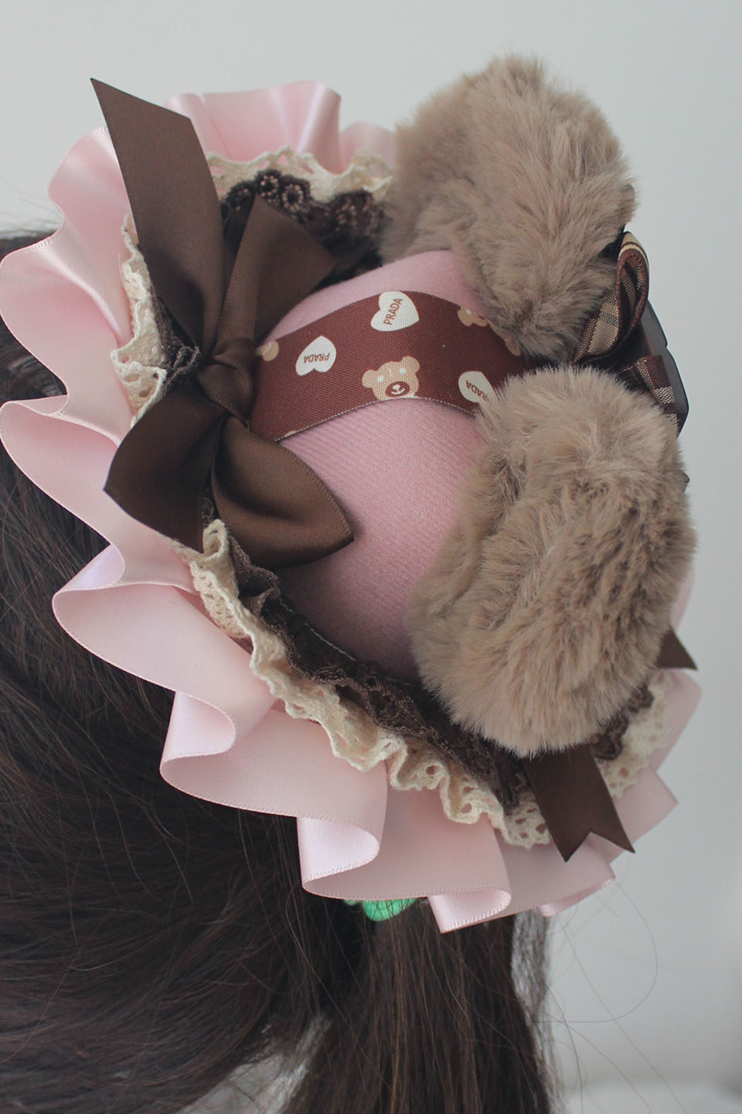 ストロベリーチョコレートロリータヘアアクセサリー