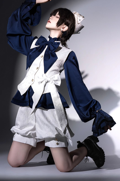 ホワイトムーンライトゴシッククラウンアクセサリー