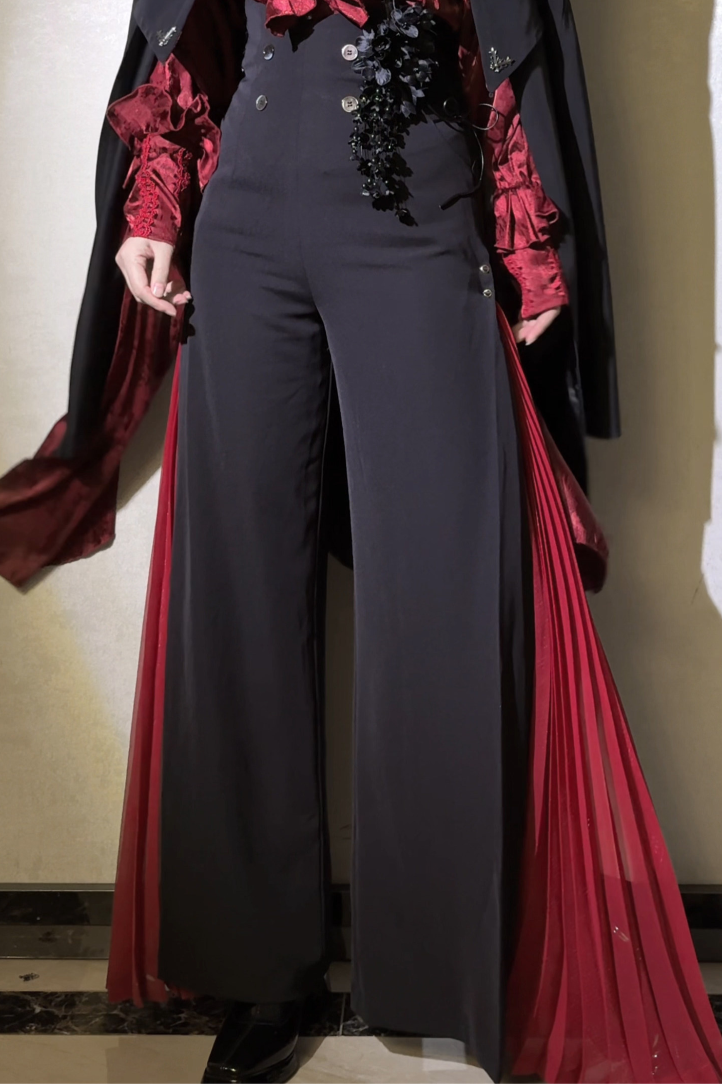 ナイトパラドックスワイドレッグパンツ