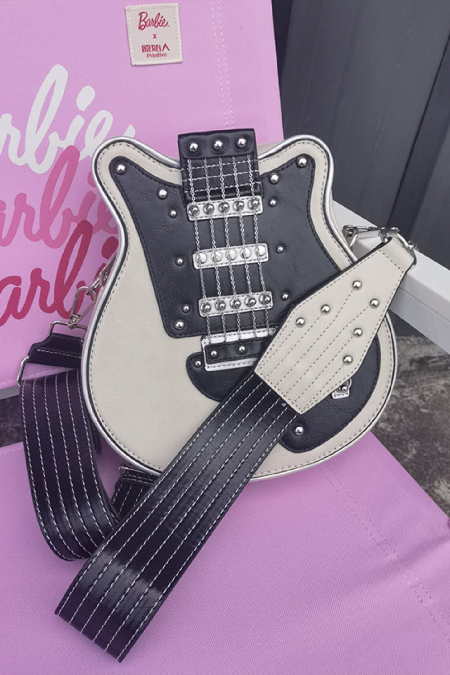 Rock Punk Guitar Crossbody Bag