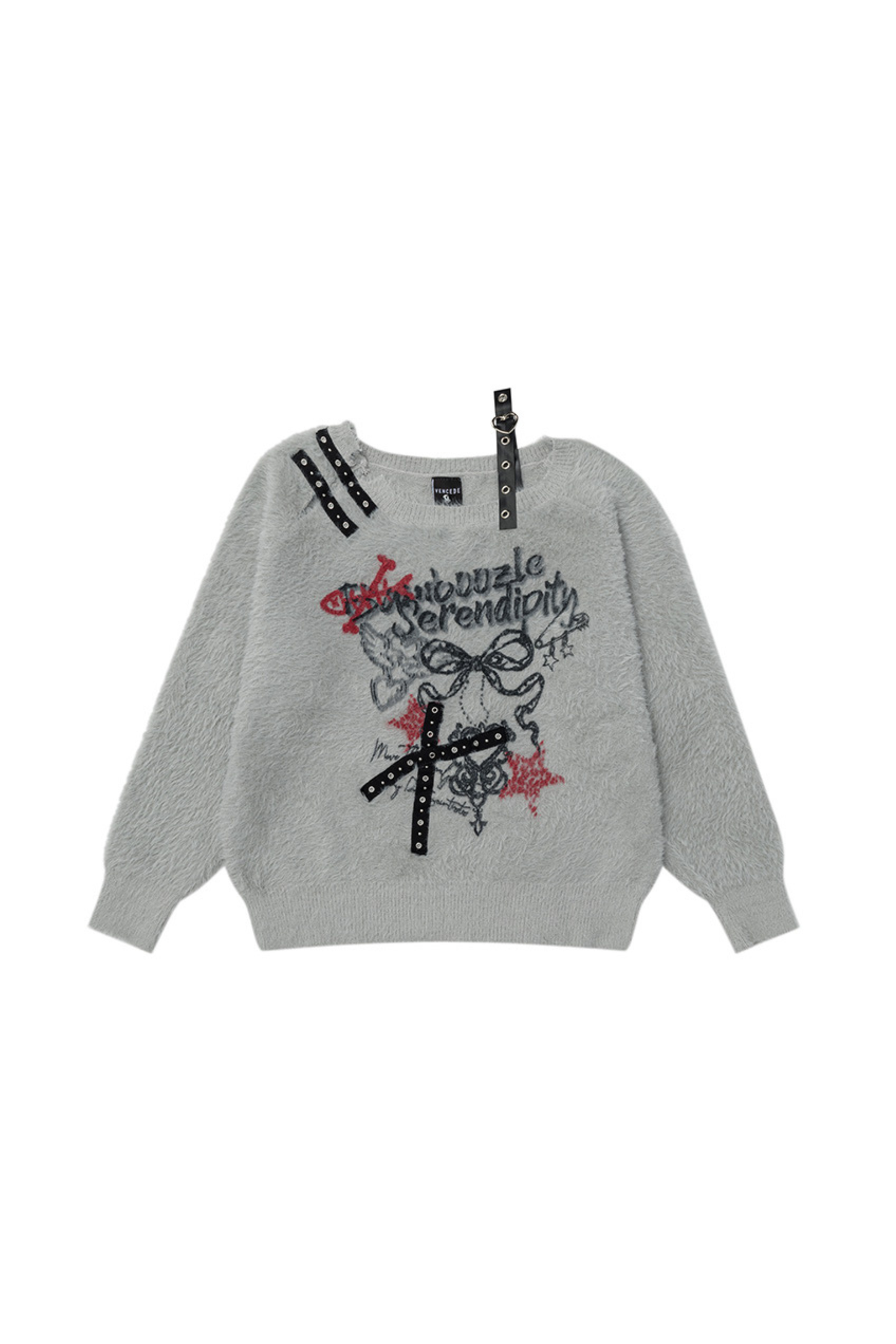 Dark Knight Off-Shoulder Knit