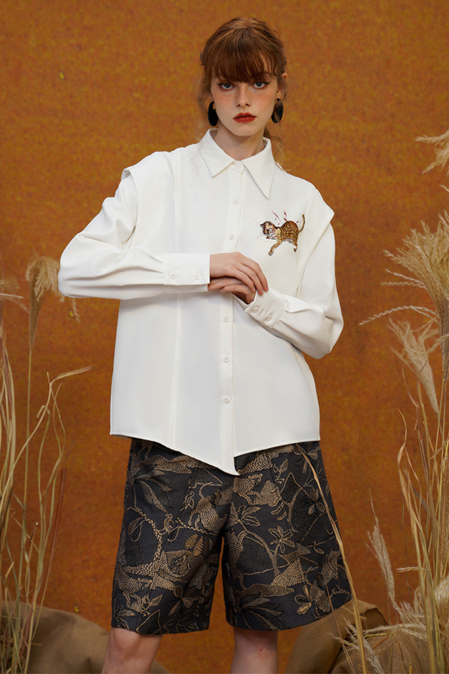 レオパードタイガーシャツ