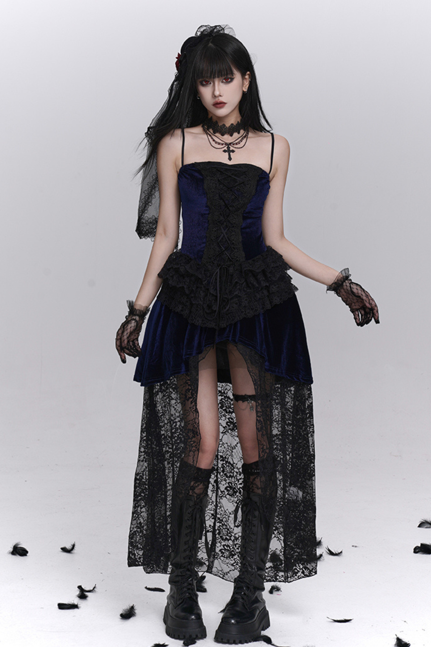 ゴーストガールキャミソールドレス＋ジャケット