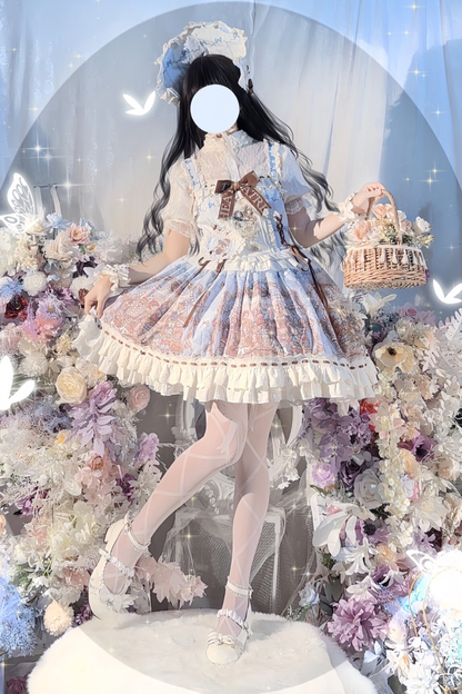 レトロアンティークロリータジャンパースカート