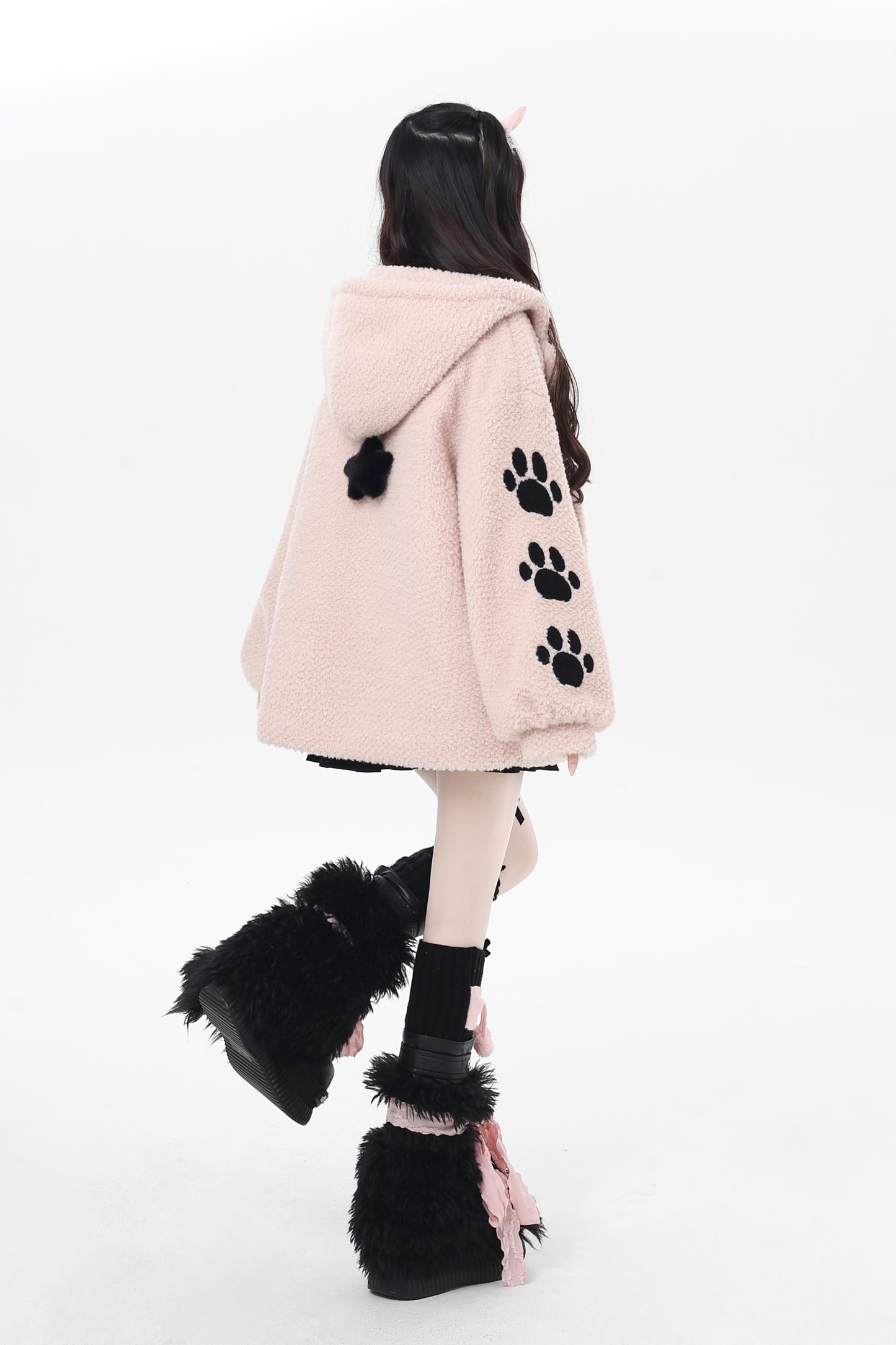 キャットラムウールコットンジャケット