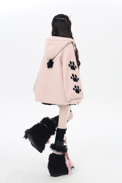 キャットラムウールコットンジャケット