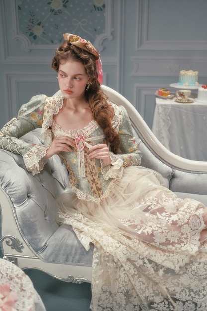 Fabric French Corset Top