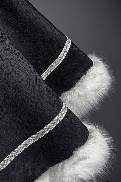 【2月23日予約締切】ドーンブレイカーゴシックミリタリーエポレットファーケープコート