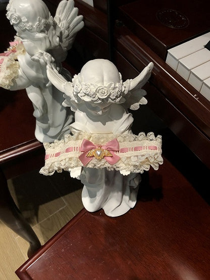 【12月17日予約締切】ピンクフローラルスイートロリータティアードドレス＋うさ耳ボンネット＋アクセサリー