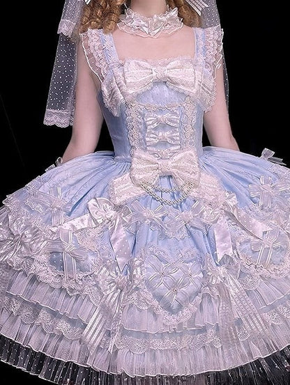【12月26日予約締切】ピュアスイートローズファンタジーティアードロリータドレス