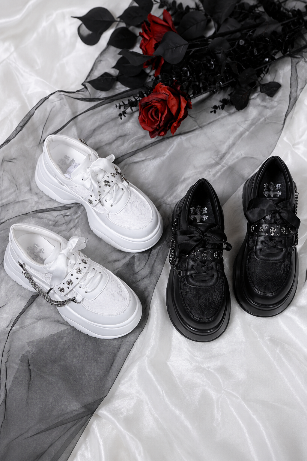 Gothic-Skelett-Jirai-Lolita-Sneaker