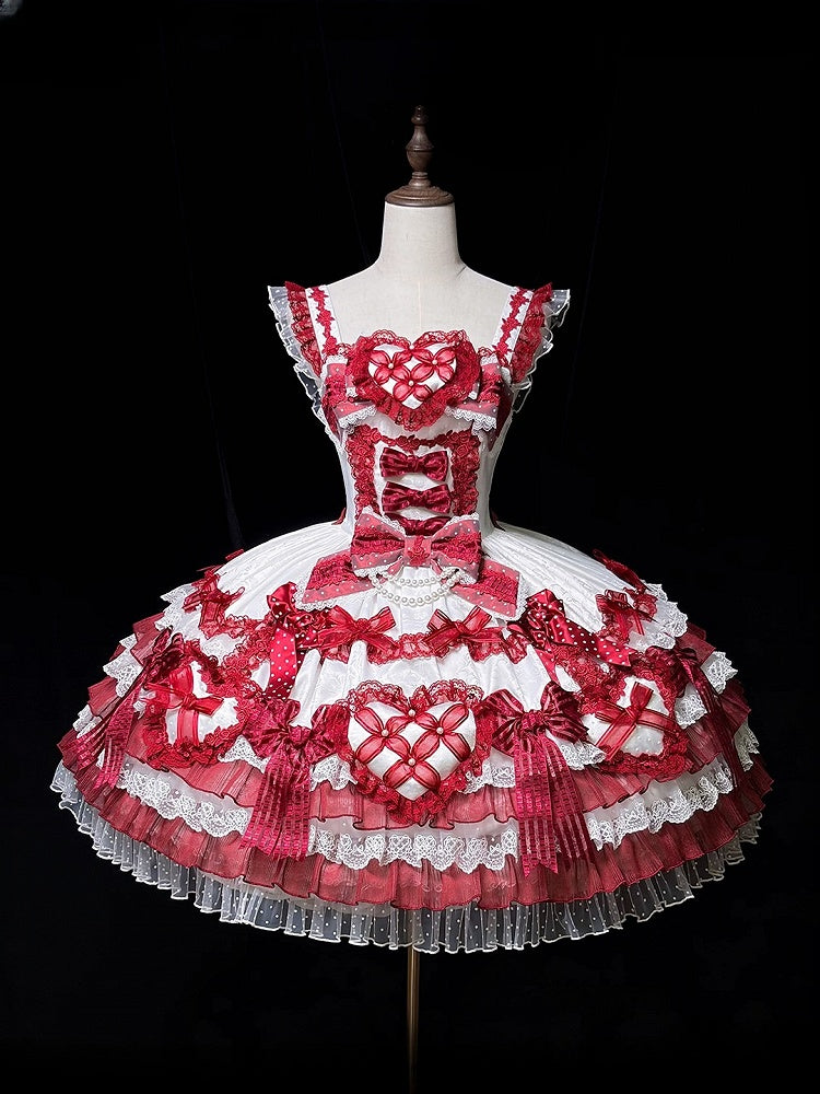 【12月26日予約締切】ピュアスイートローズファンタジーティアードロリータドレス