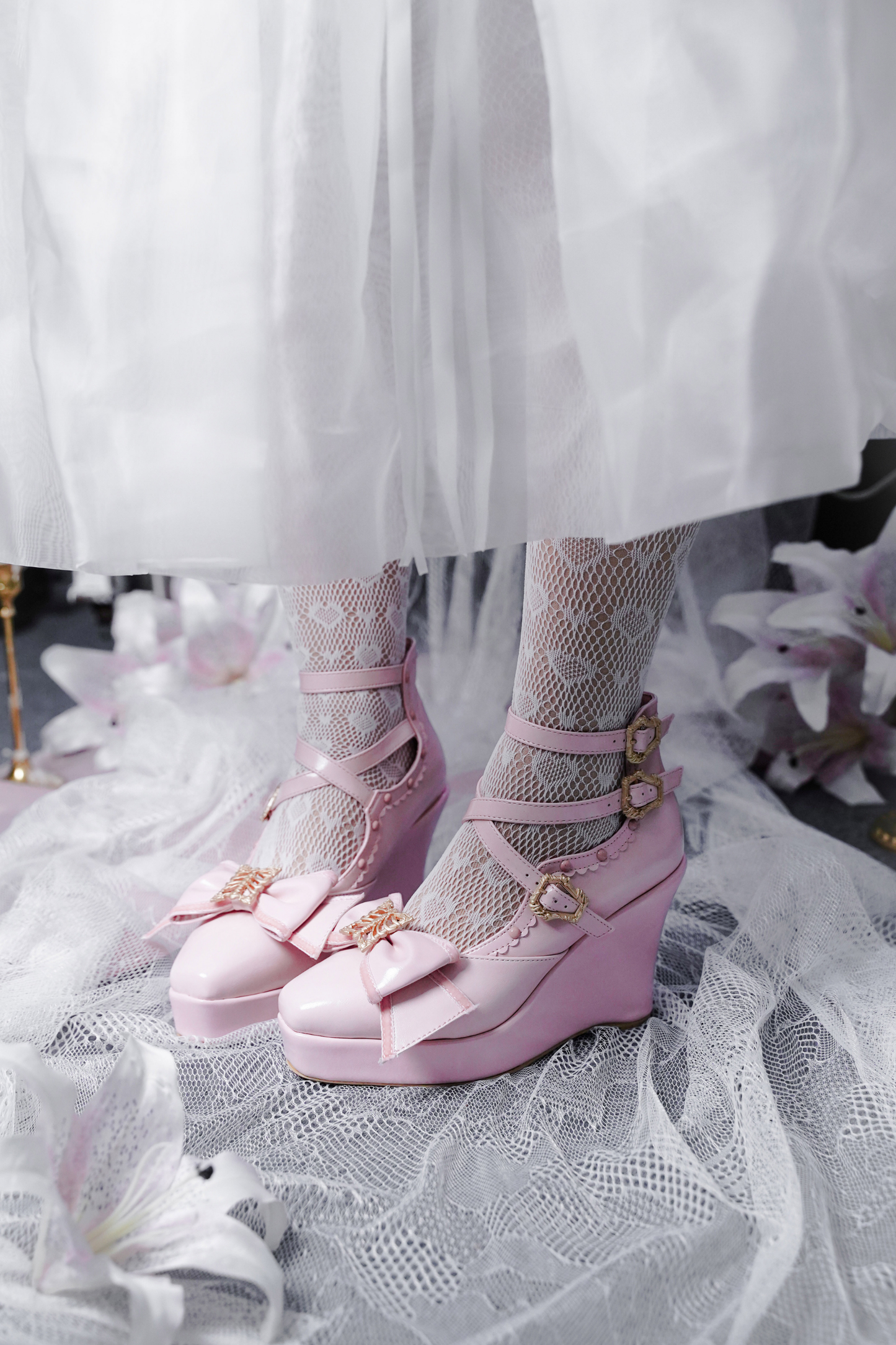 【3月30日予約締切】ダークラブリーボックスリボンシューズ