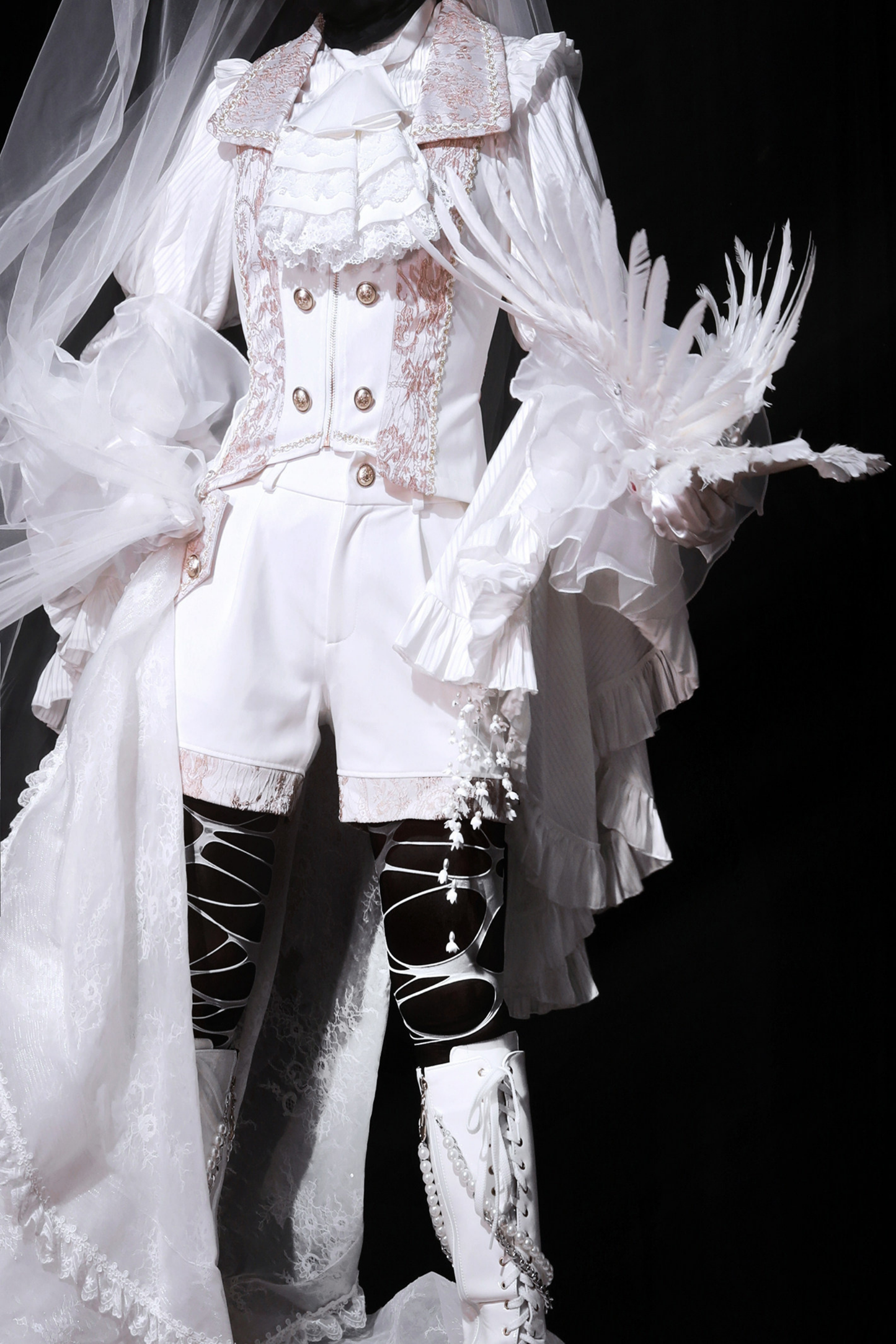 Dark Prince Lolita Jacket + Shirt + Pants + Vest