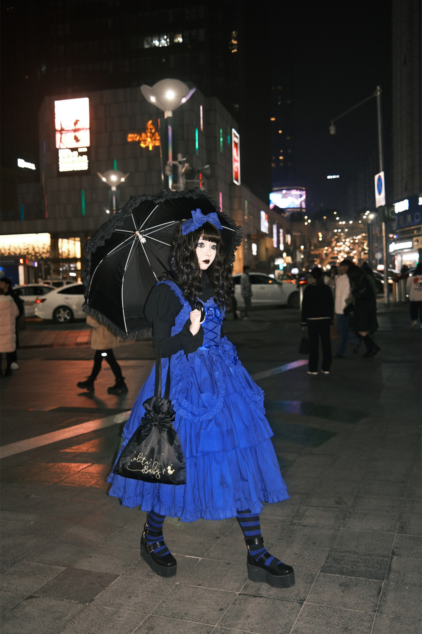 Lace Goth Subculture Dark Star Island Lolita Dress