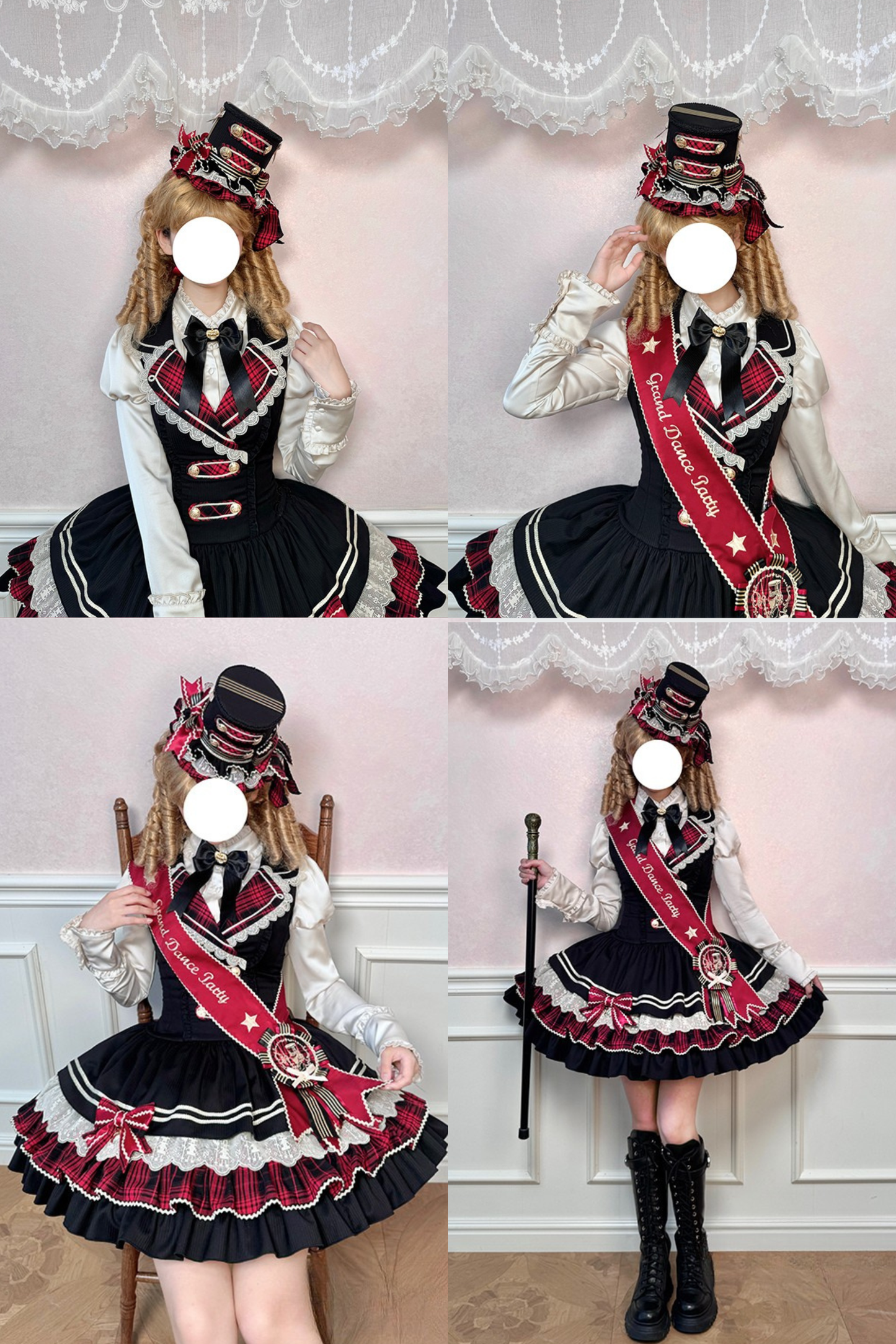 【1月13日予約締切】Honor Guard Ceremonyフリルスタンドカラーシャツ