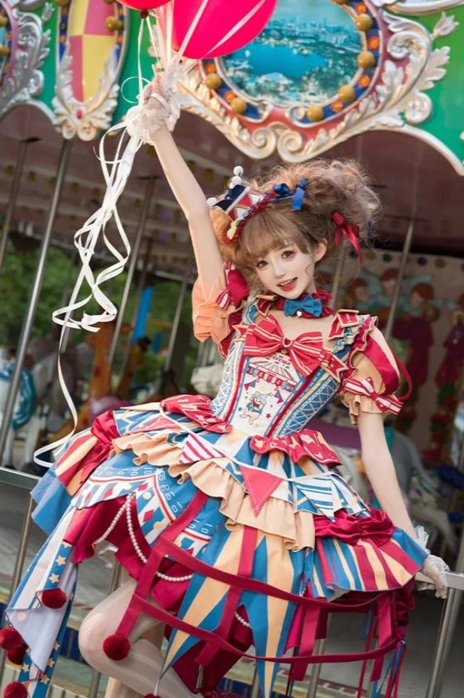 [Reservation deadline: September 28th] Circus Sweet Lolita Choker Dress Set