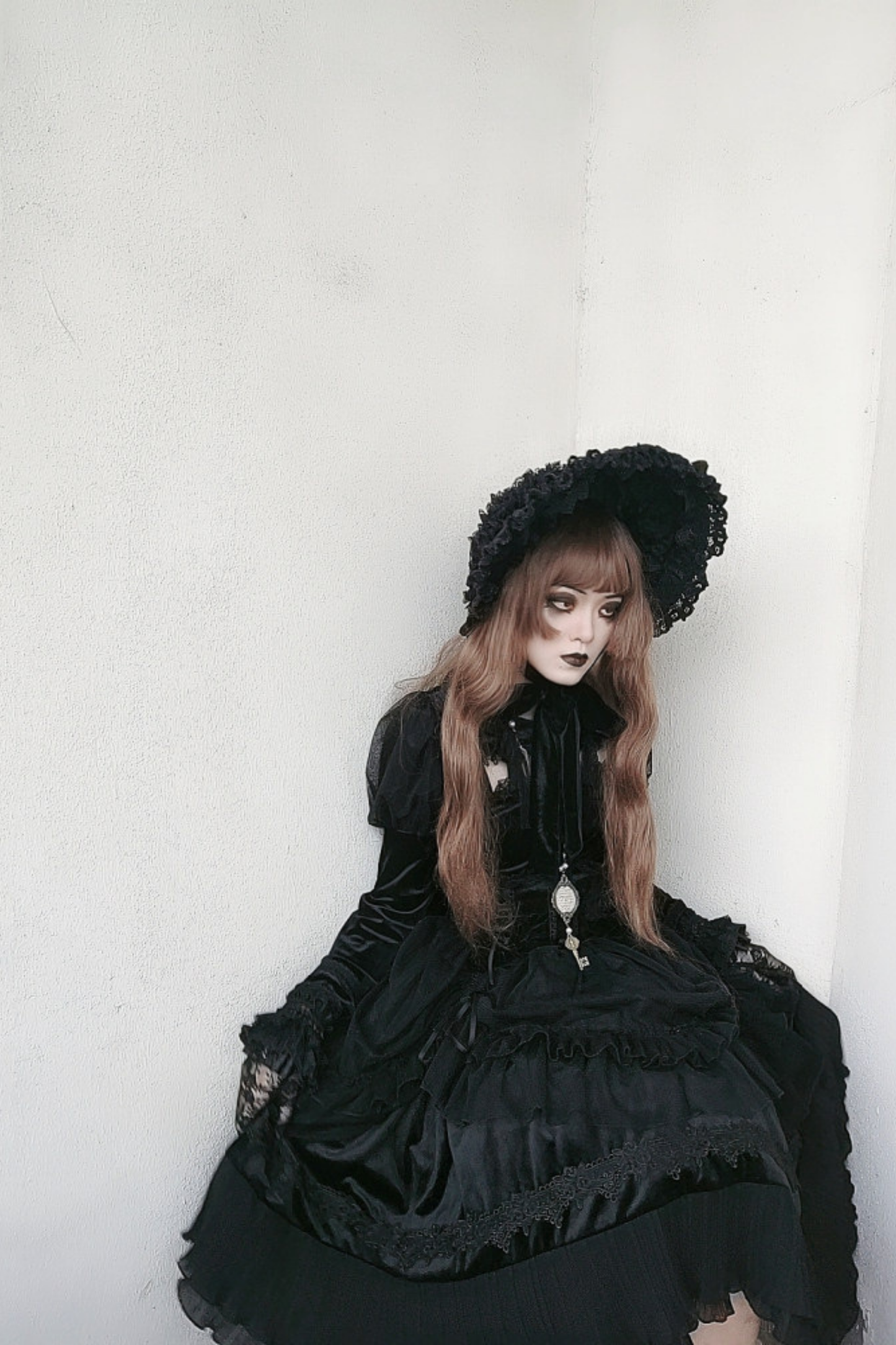 Gothic Chic Doll Lolita Dress + Short Jacket