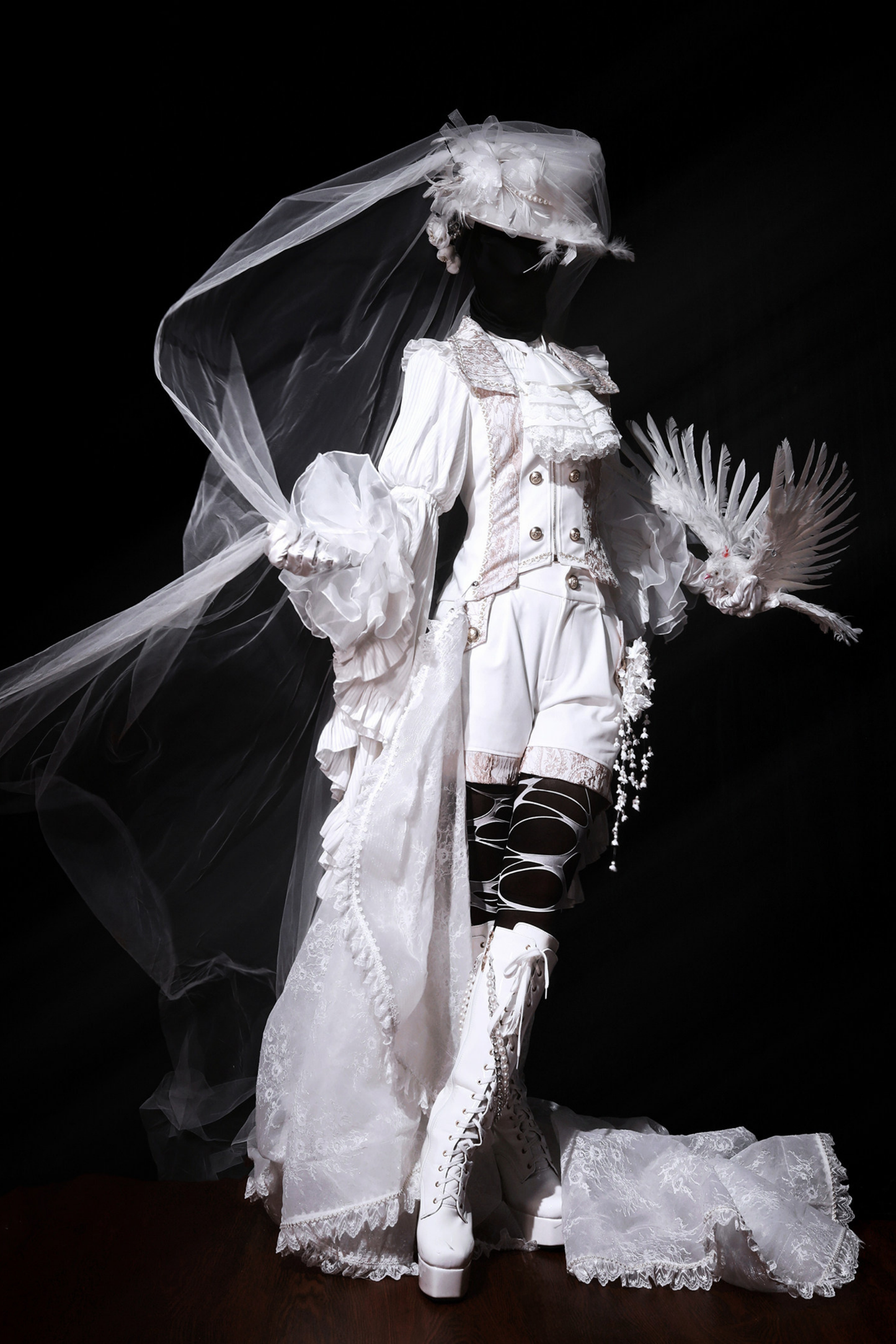 Dark Prince Lolita Jacket + Shirt + Pants + Vest