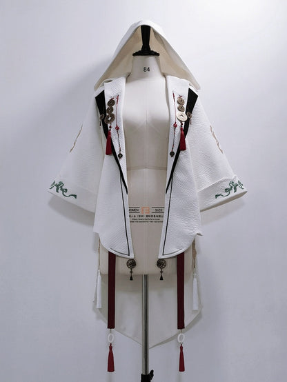 【12月26日予約締切】マウンテンゴーストチャイナプリンスフーディージャケットスーツ＋タッセルネックレス