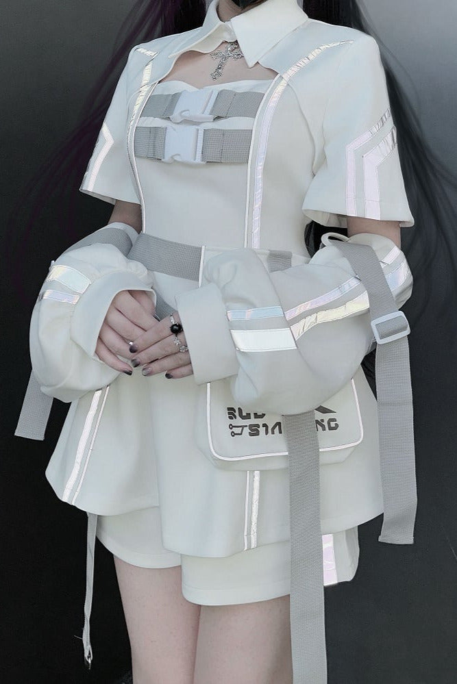 Cyber Punk Reflective Suit
