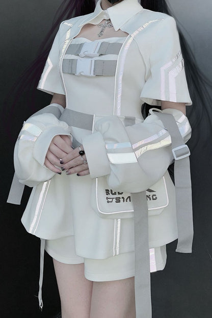 Cyber Punk Reflective Suit