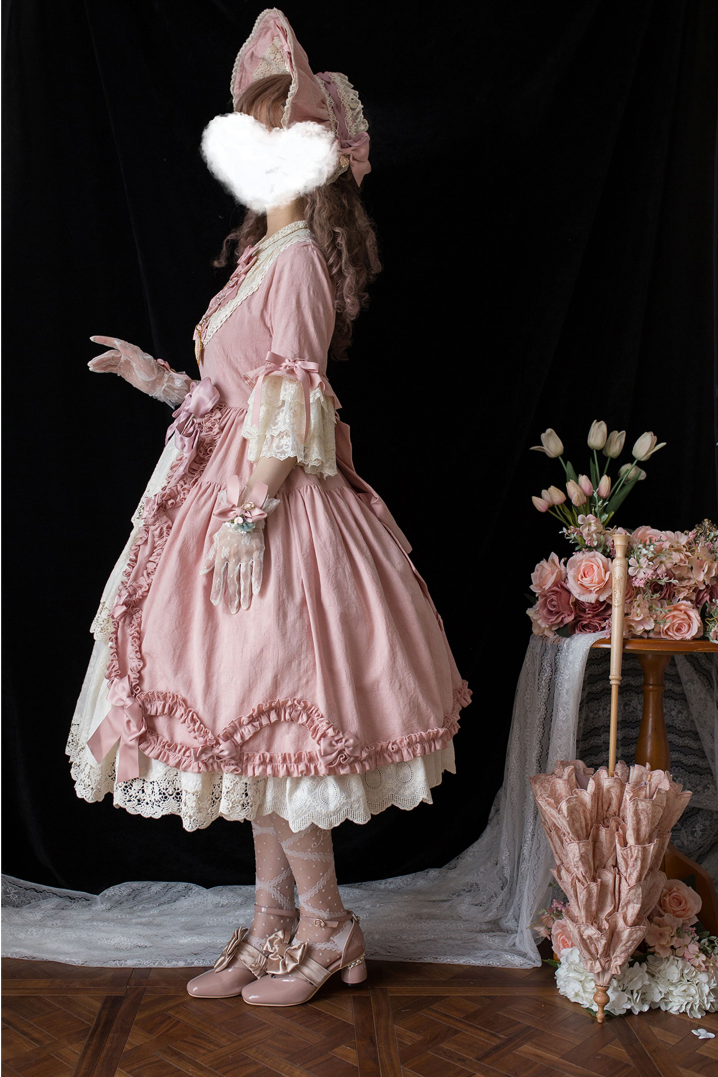 エレガントプリンセススリーブロリータドレス