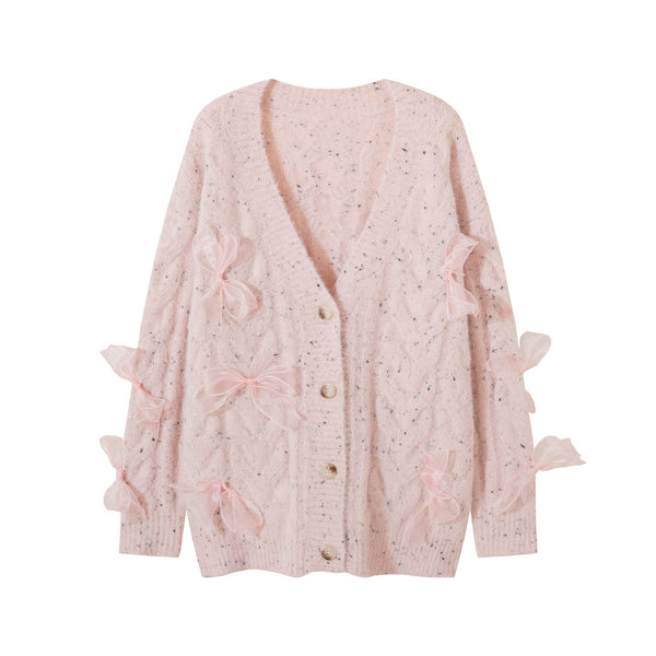 クラシックボウモヘアセーター