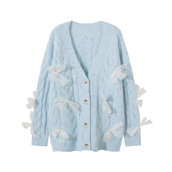 クラシックボウモヘアセーター